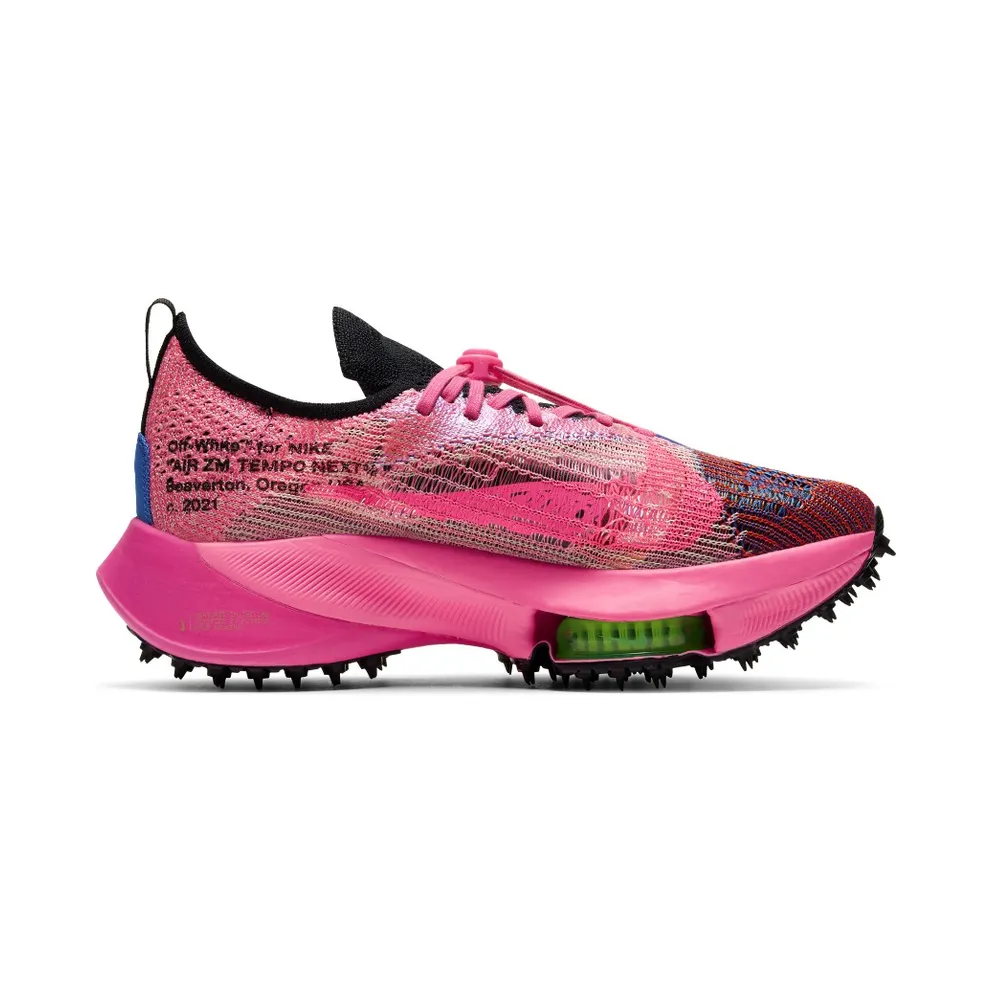 Nike x Off-White Air Zoom Tempo NEXT% Racer Blue Pink Glow (2021) (CV0697-400)