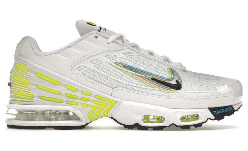 Nike Air Max Plus 3 3D Swoosh White Volt (DV6823-100)
