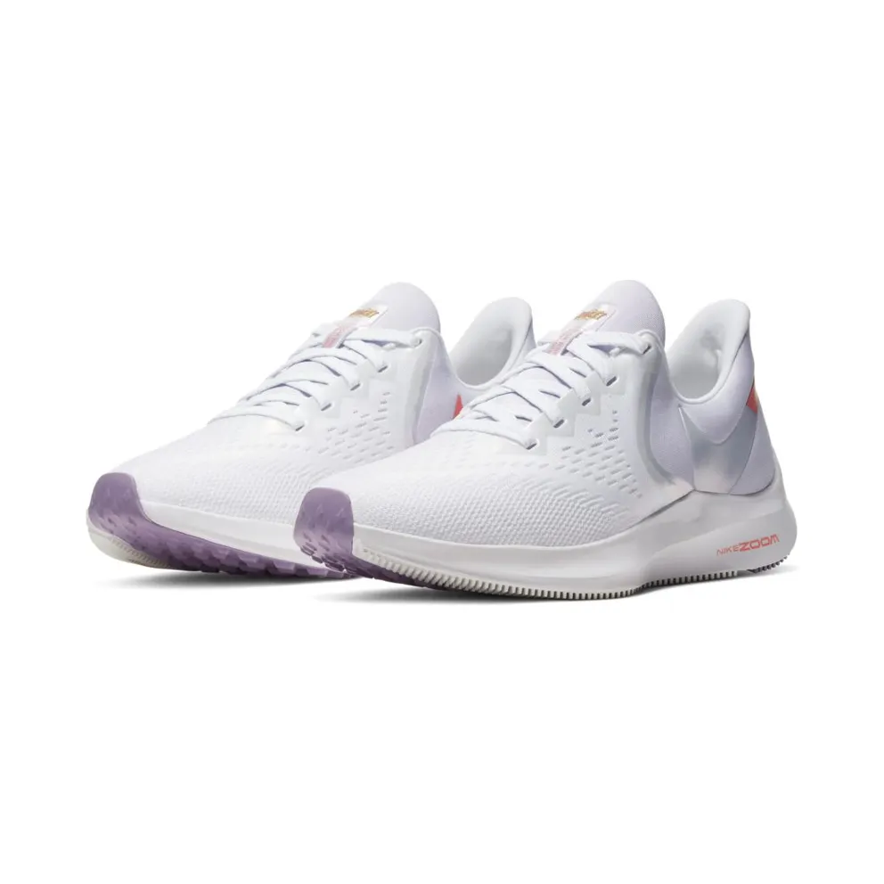 Nike Air Zoom Winflo 6 White Violet Star (W) (CW2638-181)