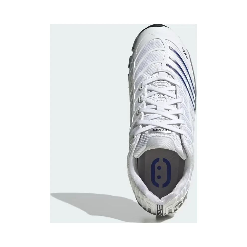 adidas Megaride F50 “Cloud White / Lucid Blue / Grey Two” (KI4745)
