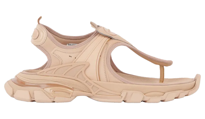 Balenciaga Track Thong Sandal Beige (W) (618089W2PA19700)