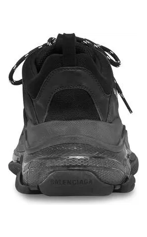 Balenciaga Triple S Clear Sole Black (541624W2FB11000) (4)