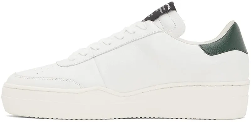 Article No. White & Green 0517 Low-Top WHITE/VIRDI (0517-02-01)