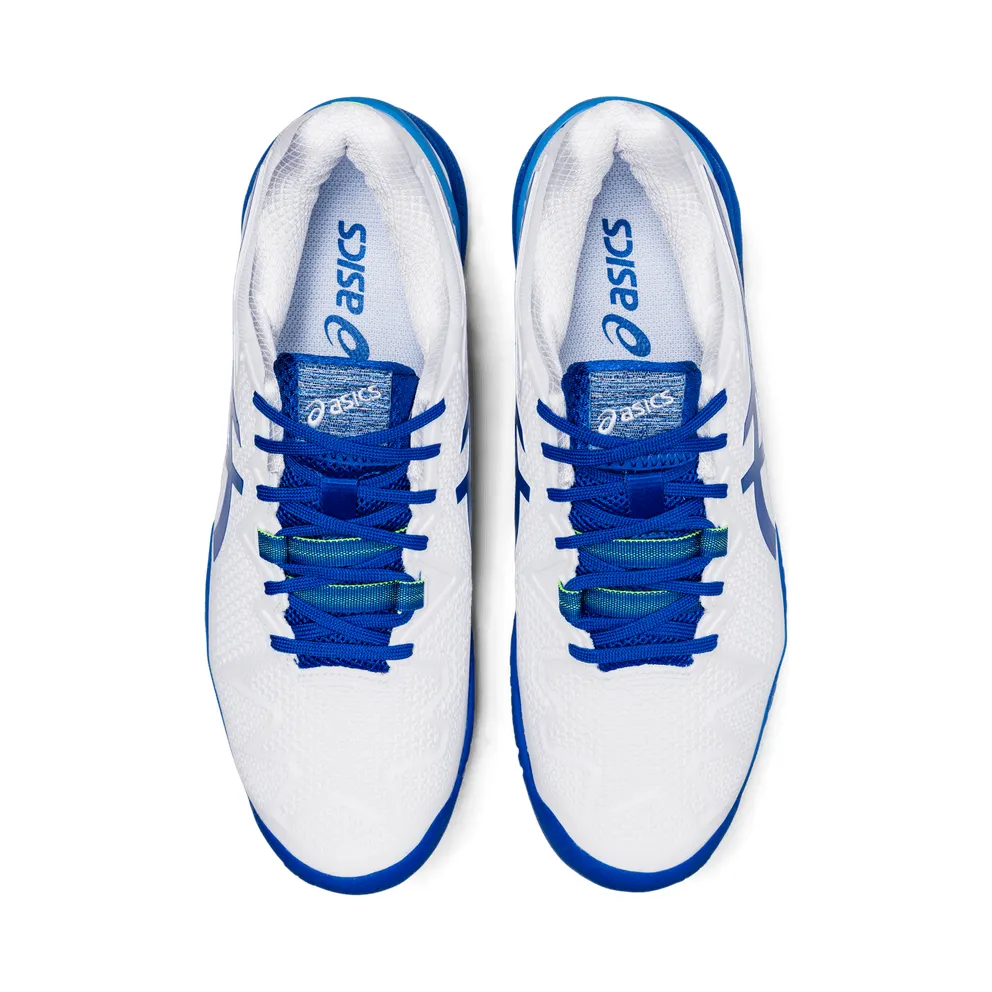 Asics GEL-RESOLUTION 8 White/Tuna Blue (1041A345.960)