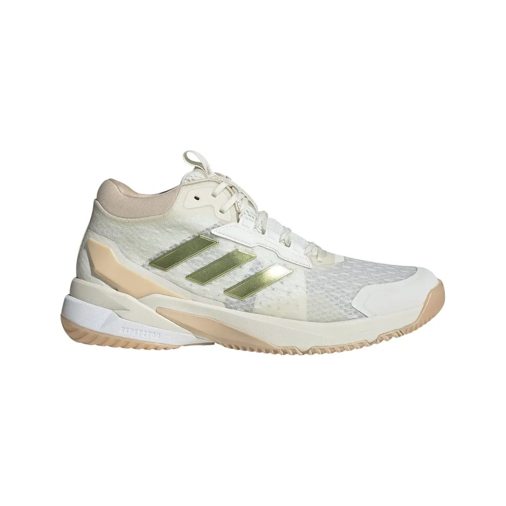 adidas Crazyflight 6 Mid Indoor Off White Gold Metallic Crystal Sand (HQ4686)