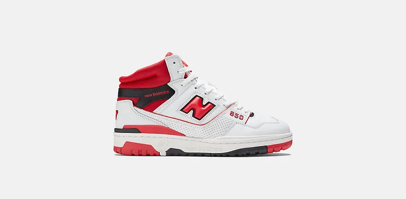 New Balance 650R White Red (BB650RWR)