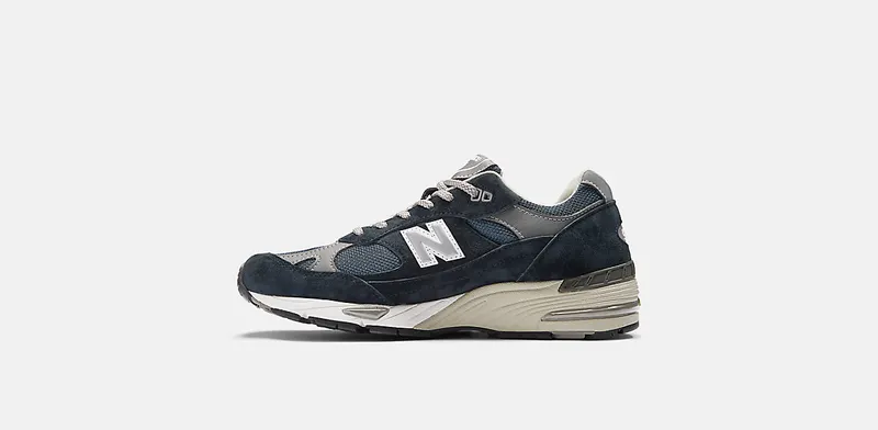 New Balance 991 Kith Navy Navy/White (M991NV)