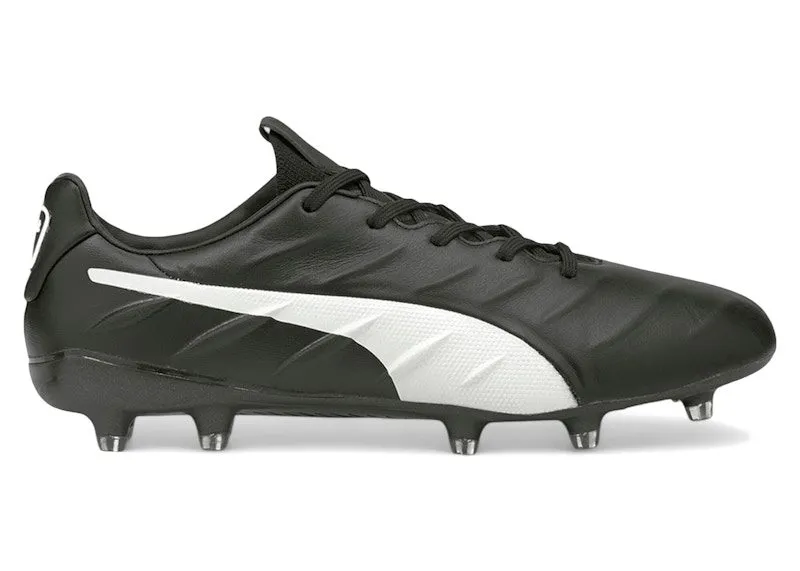 Puma King Platinum 21 FG/AG Black White (106478-01)