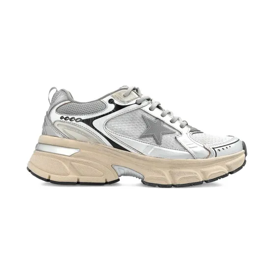Golden Goose Lightstar Gray Silver