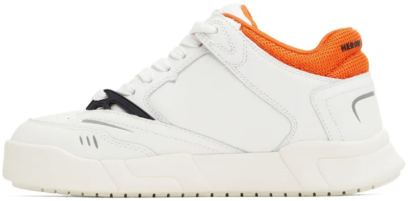 Heron Preston White Low Key Low-Top Sneakers (HWIA030S22LEA0010120)