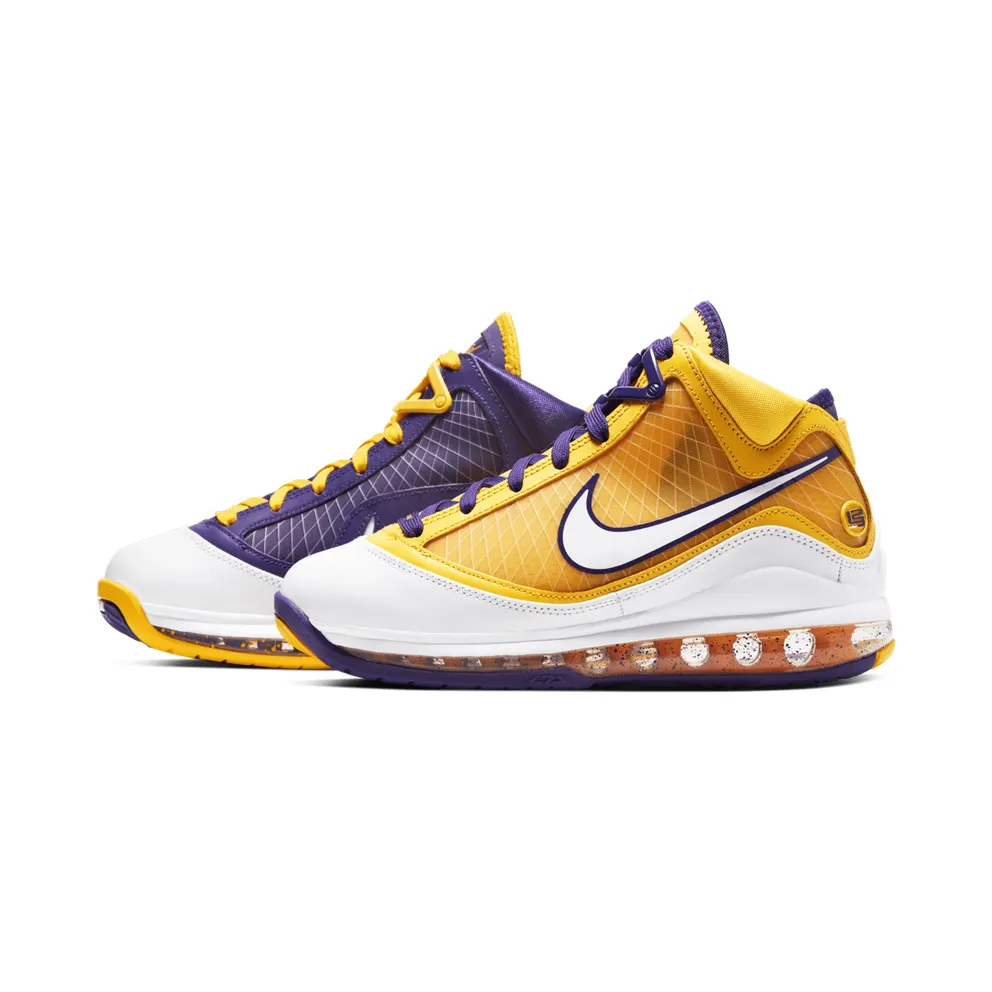 Nike LeBron 7 Media Day (GS) Court Purple/White-Amarillo (DA3203-500)
