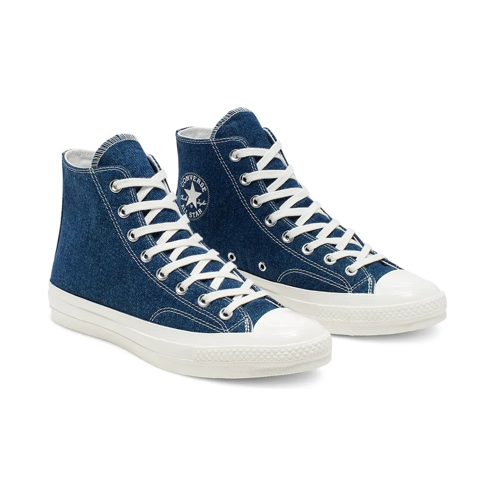 Converse Chuck Taylor All-Star 70s Hi Renew Denim Dark Denim/Egret-Egret (165647C)