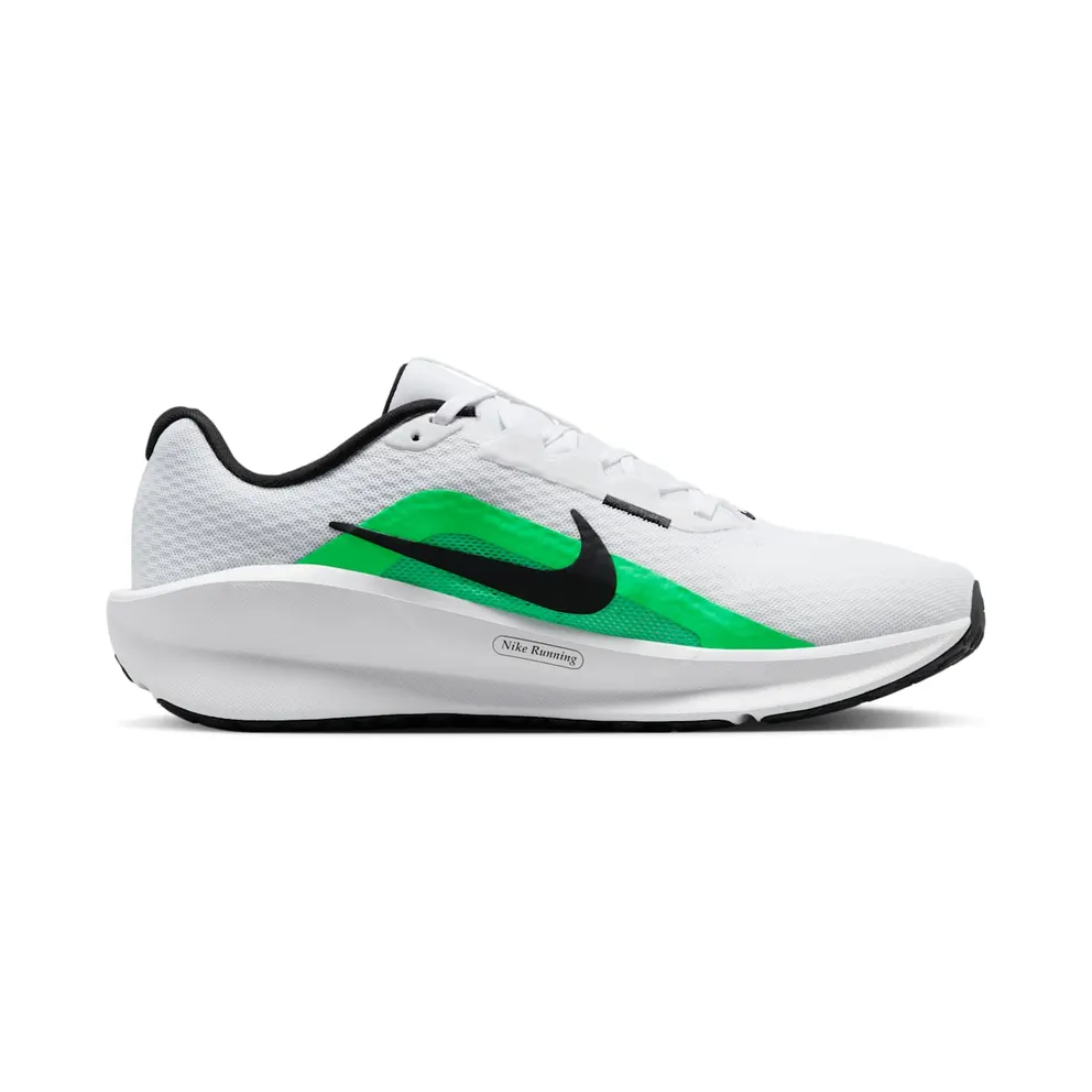 Nike Downshifter 13 White Green Shock Black (FD6454-106)