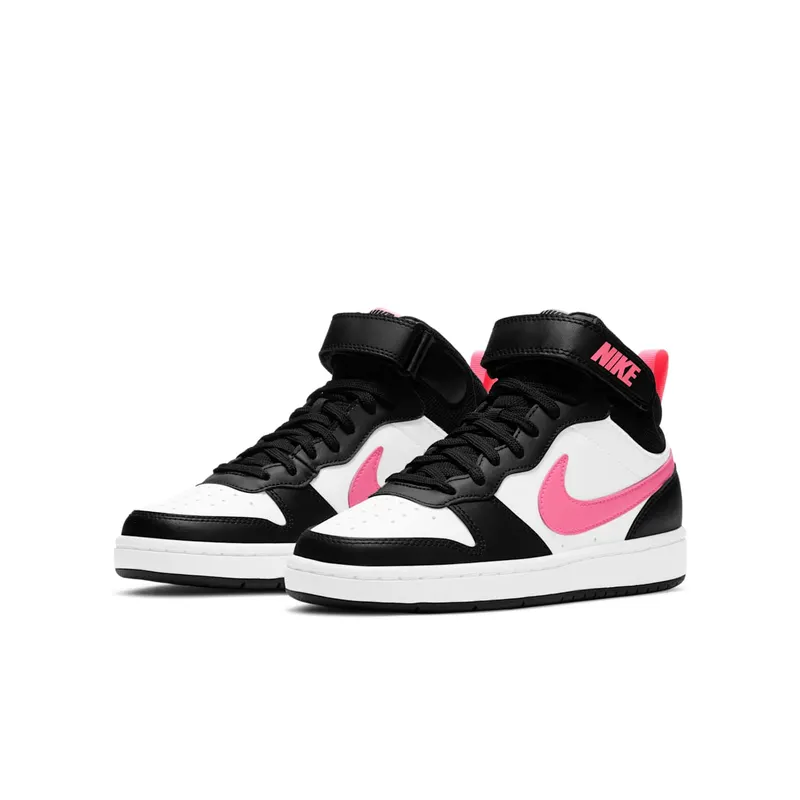 Court Borough Mid 2 Black University Red (GS) (CD7782-005)