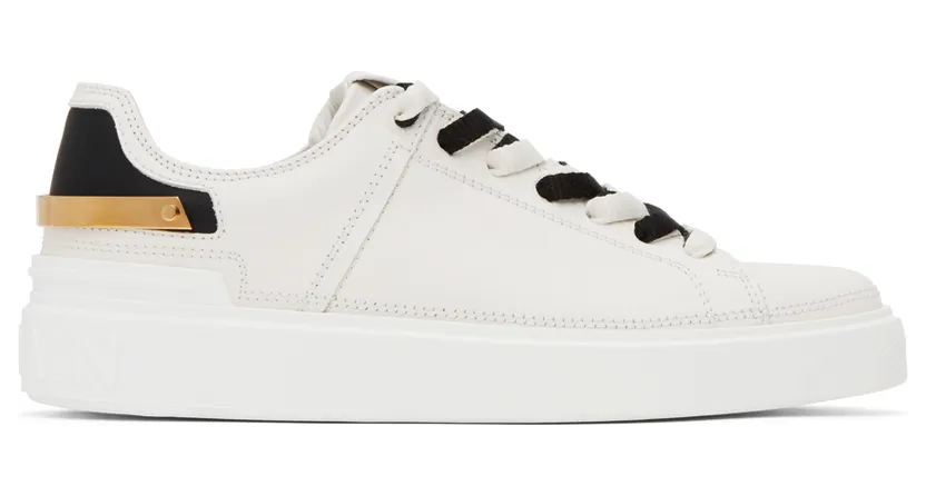 Balmain B-Court “Off-White” (YM0VI310LTPR)