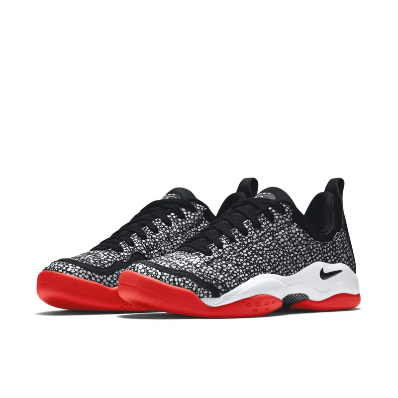 Nike  Air Oscillate Safari Black/White-Bright Crimson-Black (817416-001)