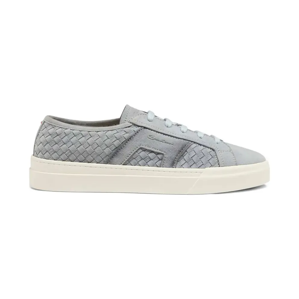 Santoni Double Buckle Sneakers – Blau (MBGT22046PNNTCKH)