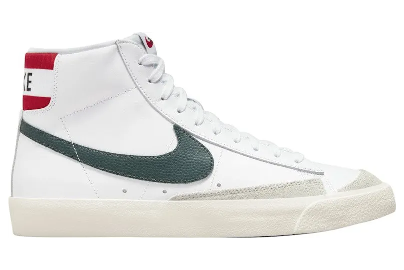 Nike Blazer Mid 77 Vintage Mismatched Basketball Leather Swooshes (DQ7777-100)