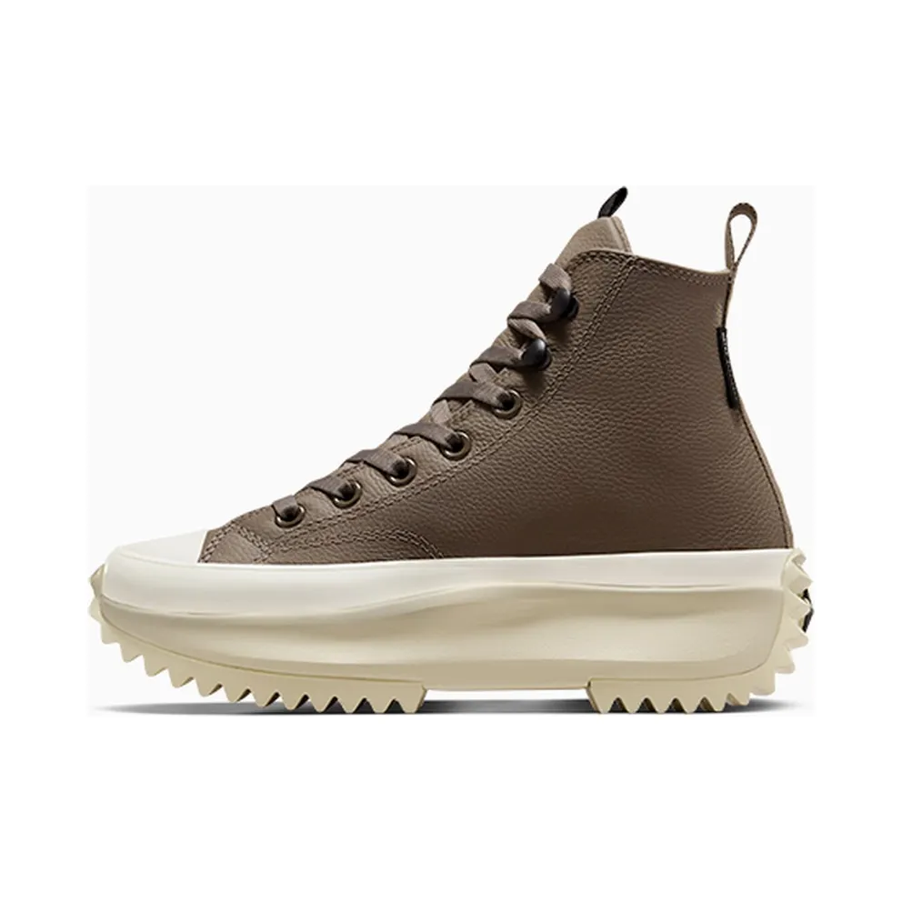 Converse Run Star Hike Platform Weatherized Leather Truffle/Black/Egret (A10049C)
