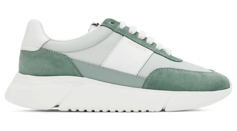 Axel Arigato Green Genesis Vintage Sneakers (35103)