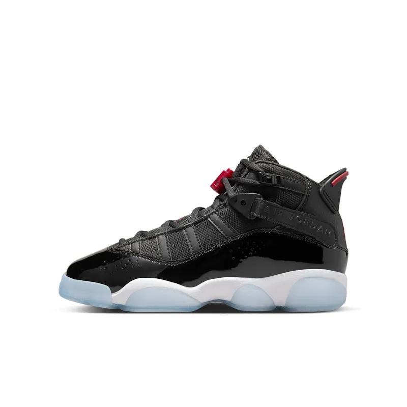 Jordan 6 Rings Black White Gym Red (323419-064)