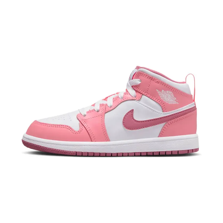 Jordan 1 Mid PS Valentine’s Day 2023 “Coral Chalk / White / Desert Berry” (DQ8424-616)