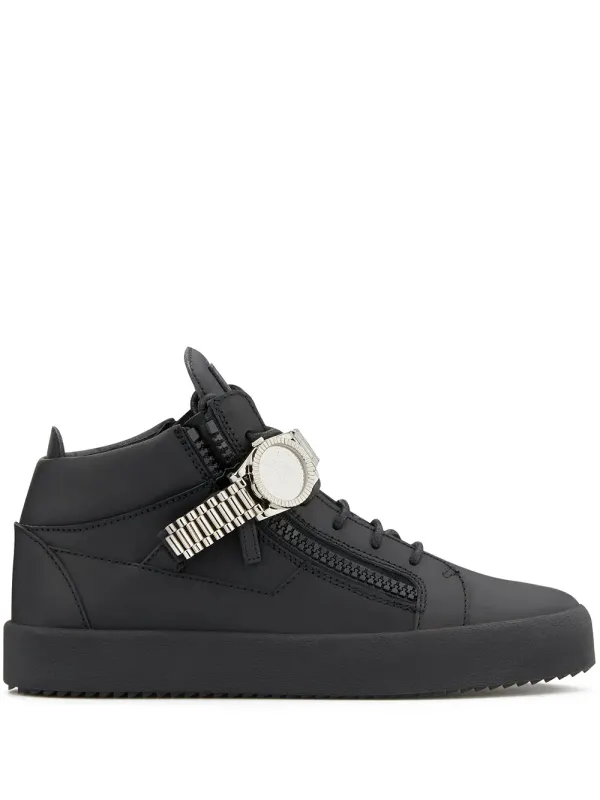 Giuseppe Zanotti Sneakers with horloge detail – Black (RCCU900001)