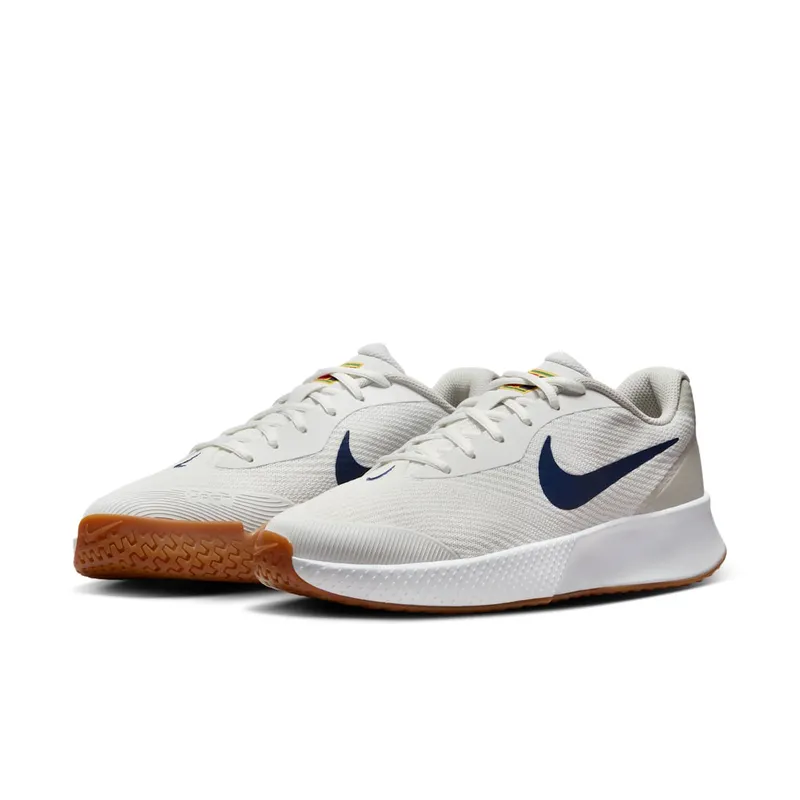 Nike Court Vapor Lite 3 HC Summit White Light Bone Gum Medium Brown Binary Blue (FZ2156-100)
