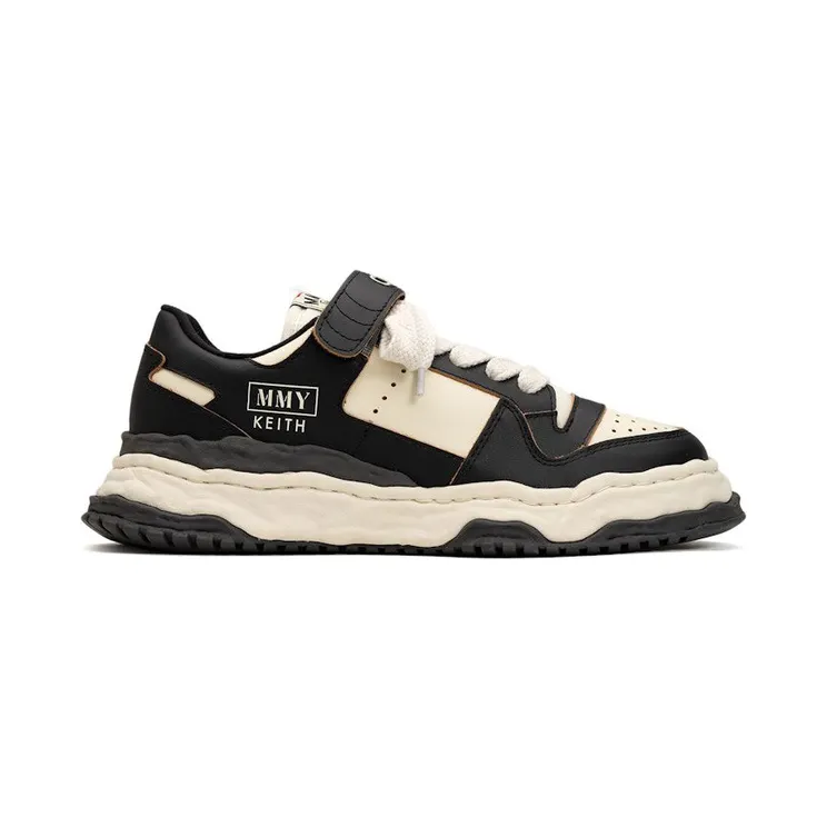 Maison Mihara Yasuhiro Keith OG Sole Leather Black White (A13FW702-BLKWHT)