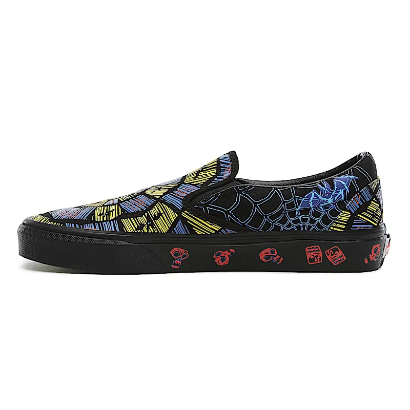 Vans The Nightmare Before Christmas x Classic Slip-On ‘Oogie Boogie’ Black/Multi (VN0A4BV3TA5)