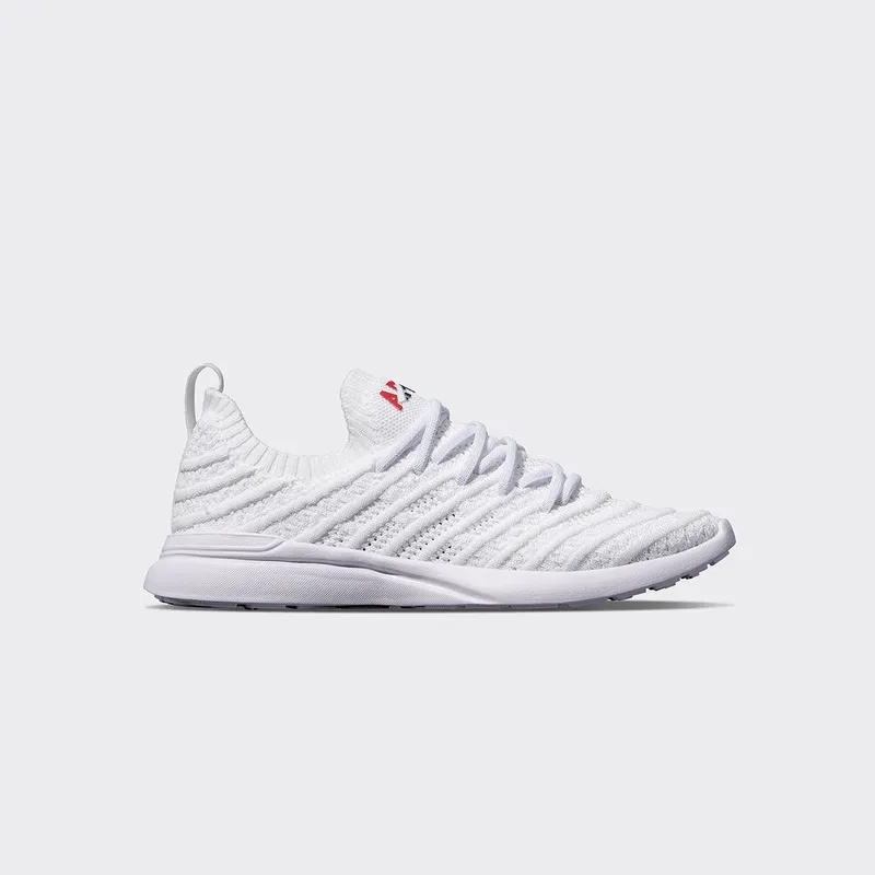 APL TechLoom Wave White / Red / Navy (Unisex)