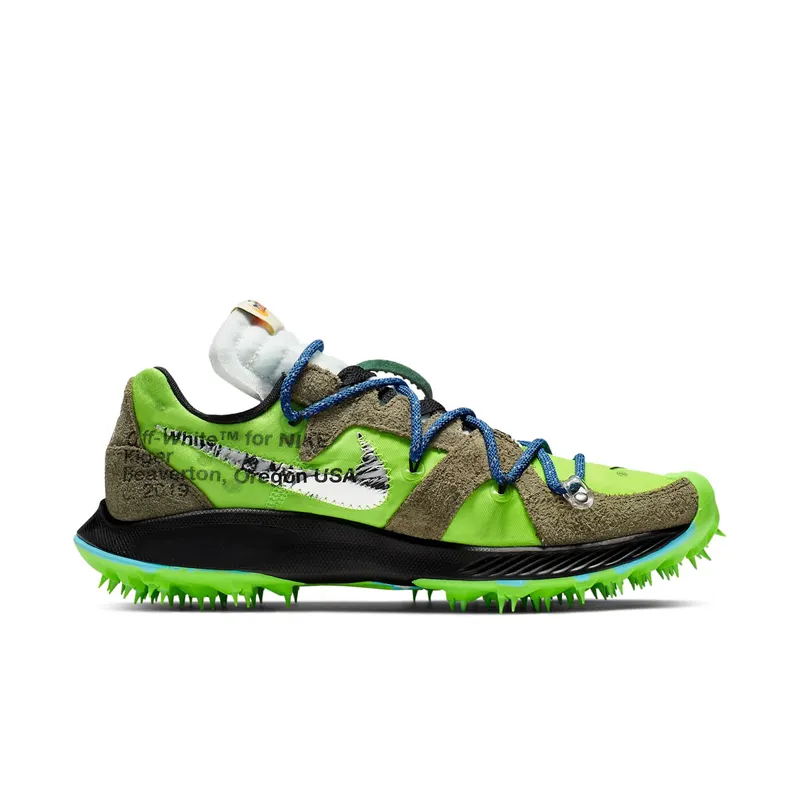 Nike Womens x Off-White Zoom Terra Kiger 5 Green (2019) (CD8179-300)