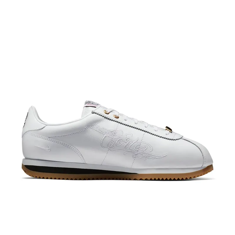 Nike Cortez Mister Cartoon White White/Black-Gum Light Brown (AA4875-100)