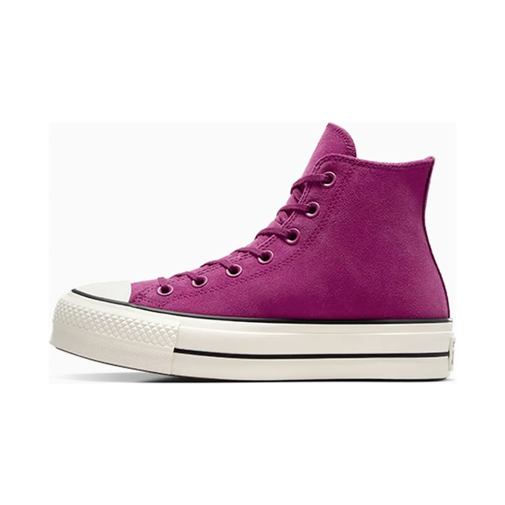 Converse Chuck Taylor All Star Lift Platform Colorful Suede Quantum Violet/Egret/Black (A11143C)