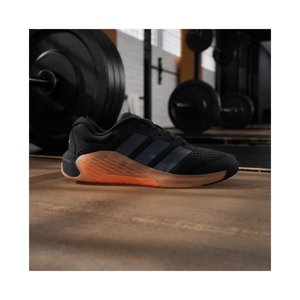 Adidas Dropset 4 Training Core Black / Aurora Onix / Lucid Orange (JR4677)