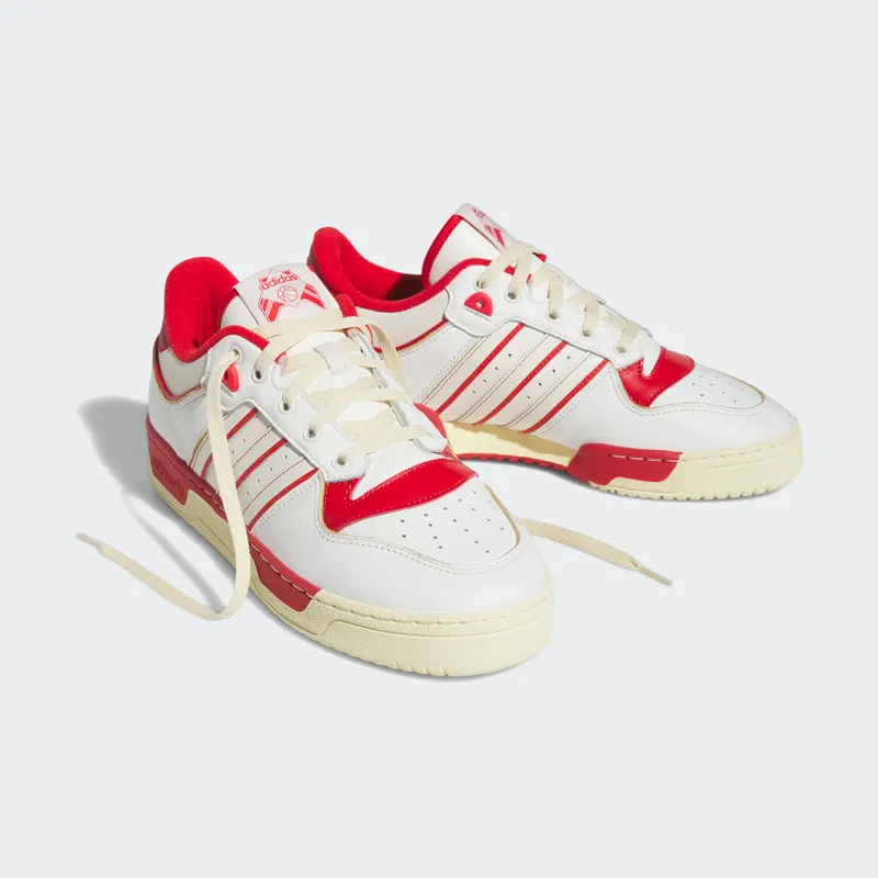 Adidas Rivalry Low 86 Core White / Off White / Team Power Red (GZ2557)