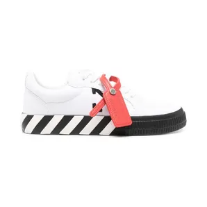 OFF-White Vulcanized Low Canvas White Black Ice (OWIA272C99FAB0050110)