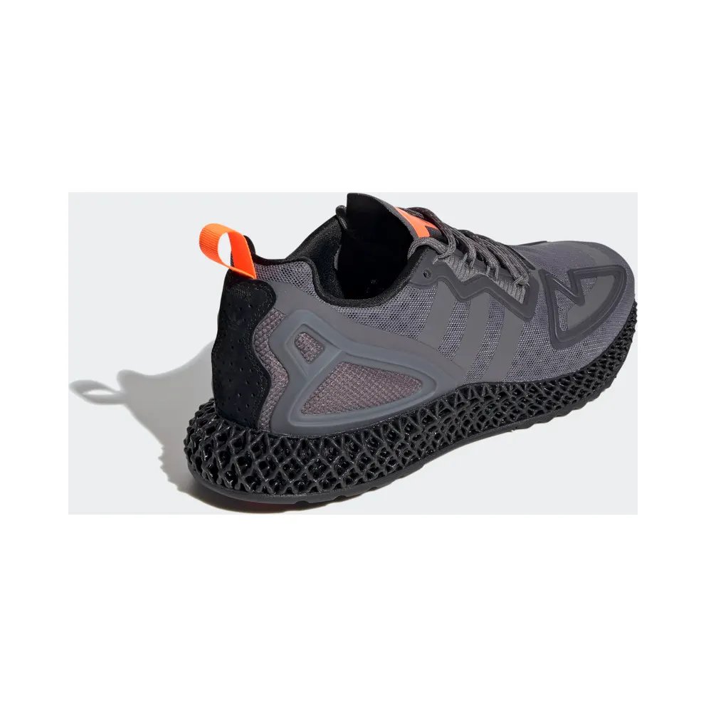 Adidas ZX 2K 4D Grey Four / Core Black / Solar Orange (FY9089)