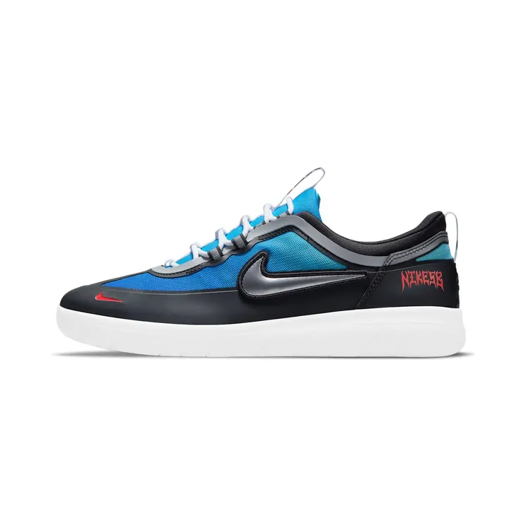 Nike SB Nyjah Free 2 Premium “Light Photo Blue / Game Royal / Crimson / Metallic Silver” (DC9104-400)
