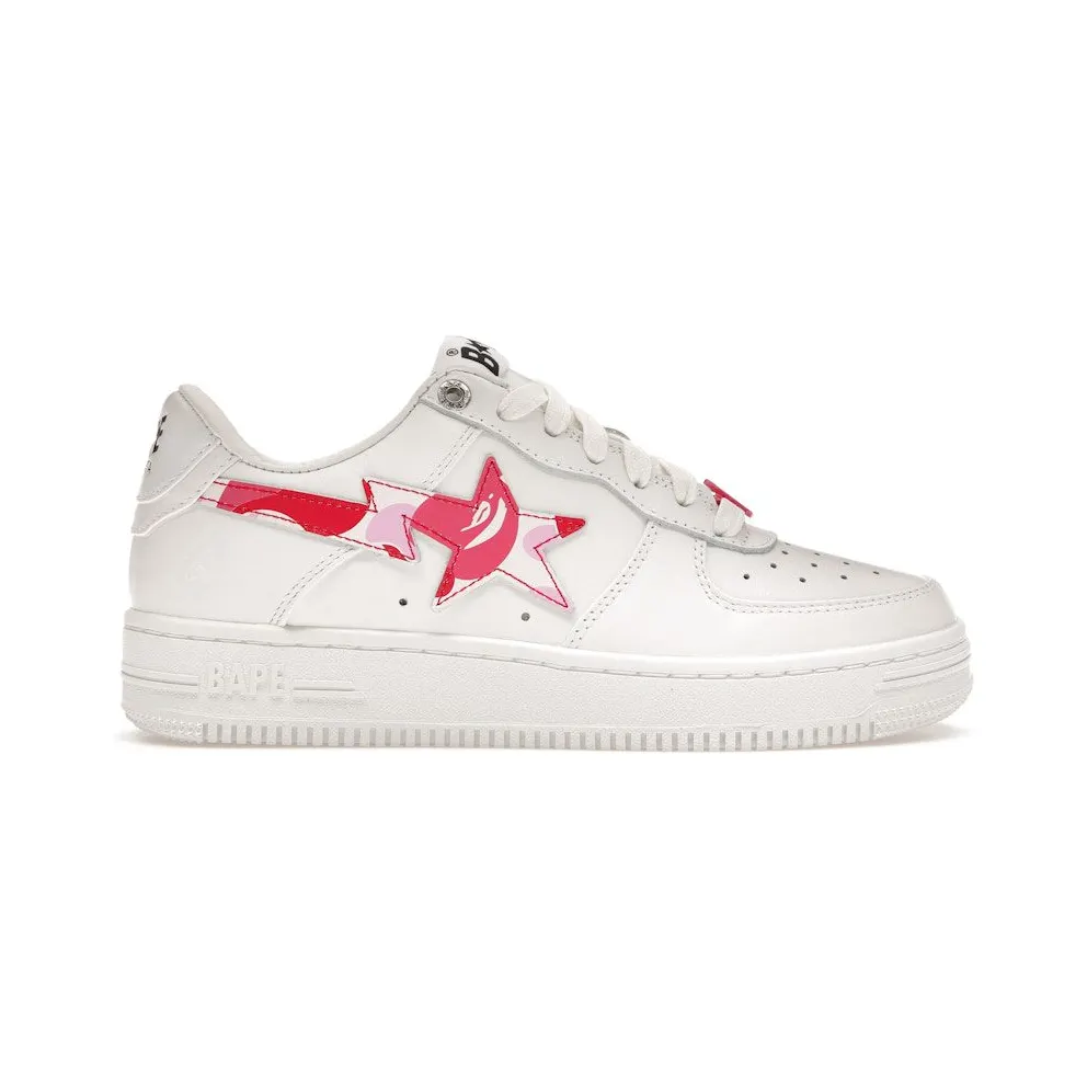 A Bathing Ape Bape Sta Low ABC Camo White Pink (2022) (1I70191005-PNK)