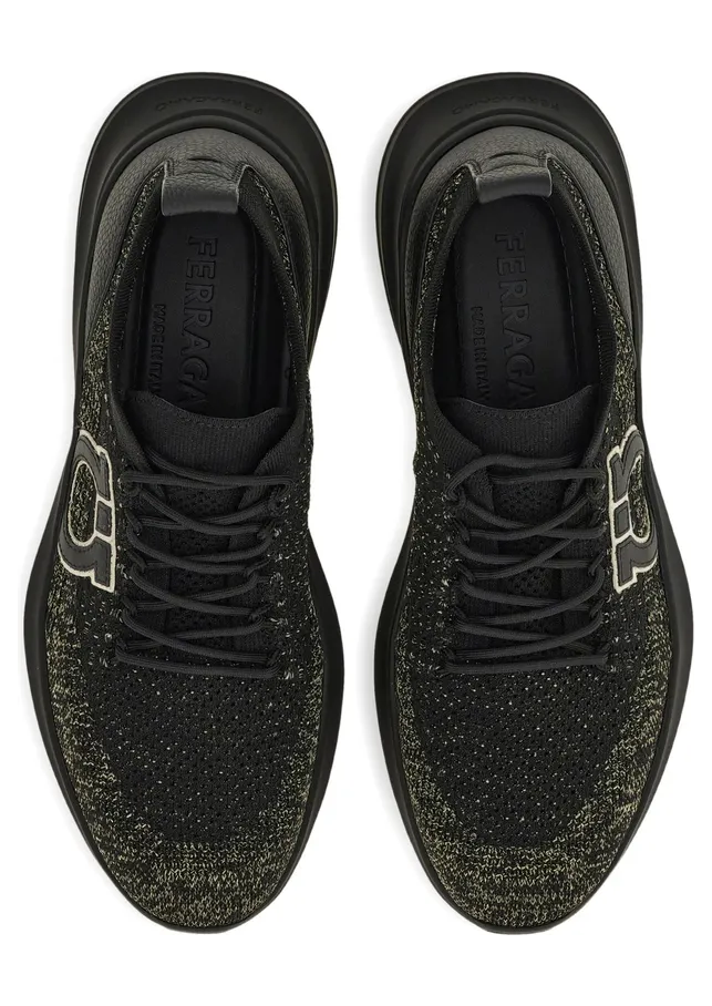 Ferragamo Gancini-detail Knit “Black” (029948 0784024 M NERO) (3)