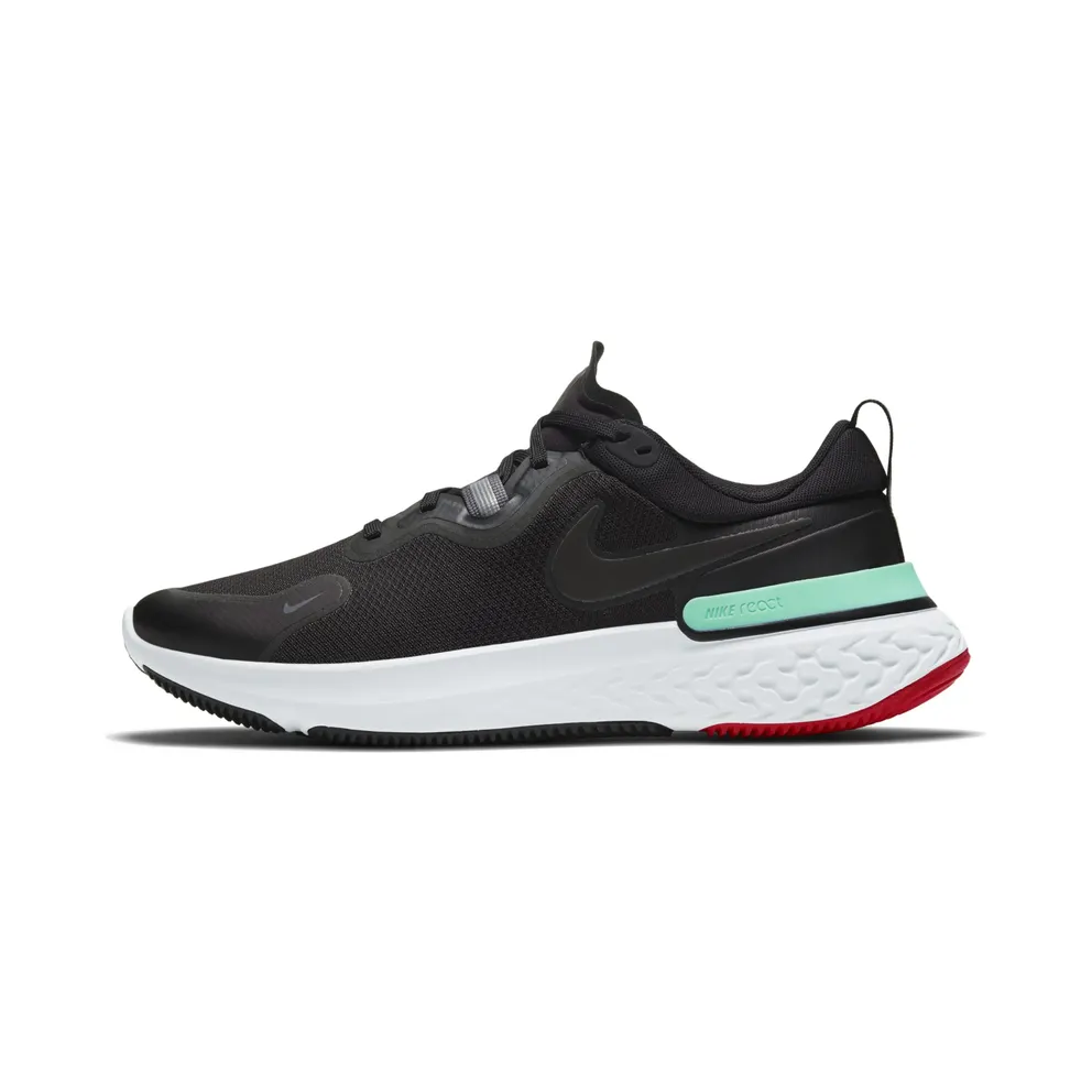 Nike React Miler Black Green Red (CW1777-013)