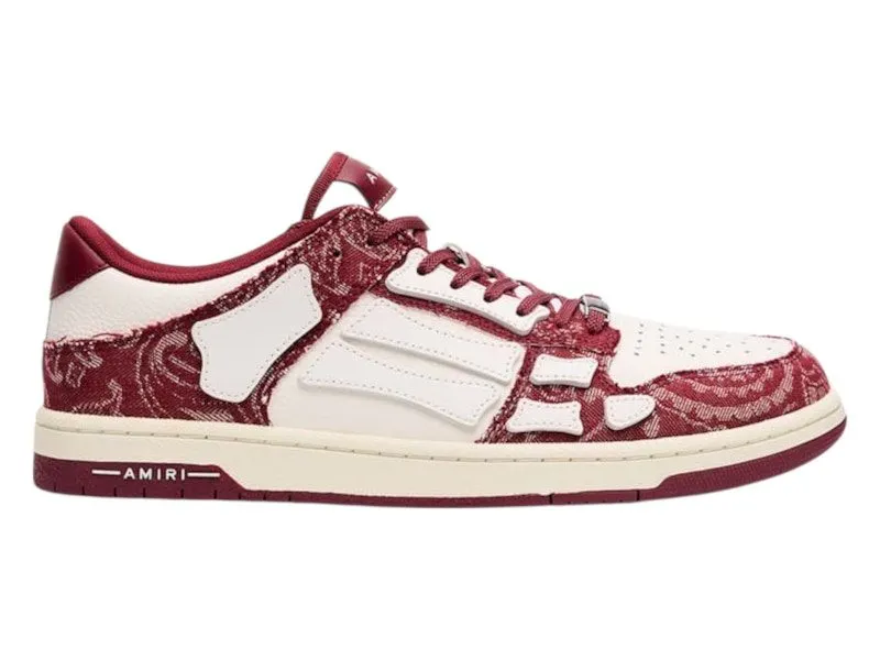 AMIRI Skel Low Bandana Red (AMFOSR1058 652)