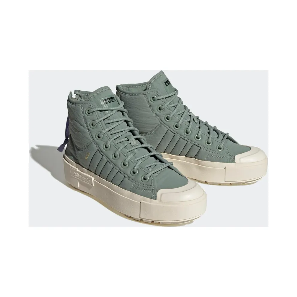 adidas Nizza Bonega X Silver Green / Core Black / Light Purple (HQ6042)