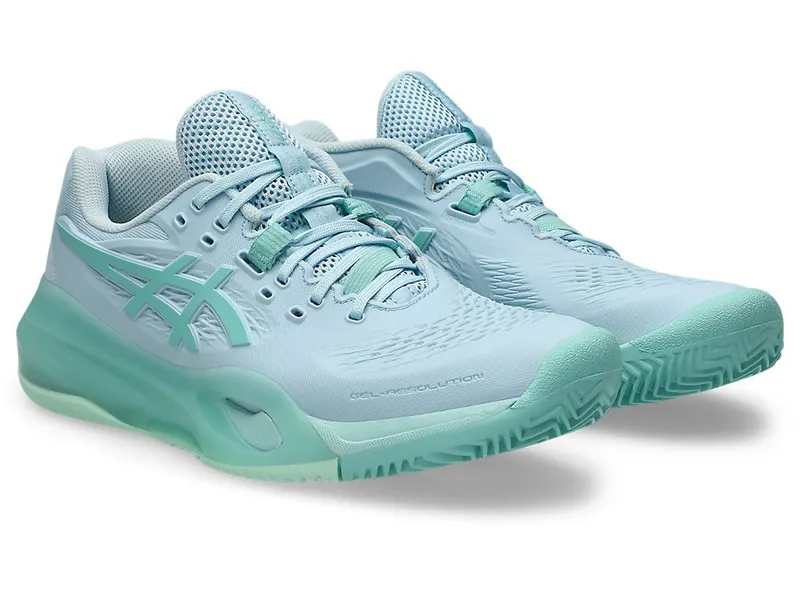 ASICS GEL-RESOLUTION X CLAY “Light Blue / Oasis Green” (1042A277-402)