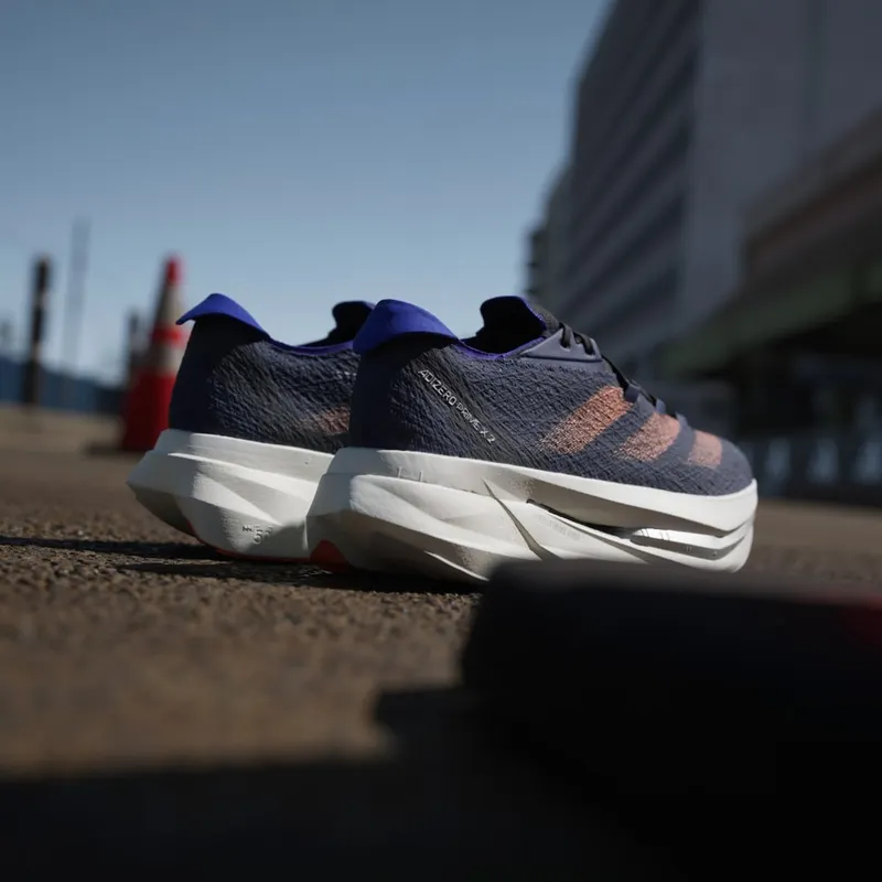 Adidas Adizero Prime X 2.0 STRUNG Dark Blue / Impact Orange / Lucid Blue (IH5686)
