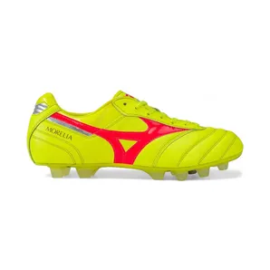 Mizuno Morelia II Japan MD Safety Yellow Fiery Coral Galaxy Slver (P1GA240145)