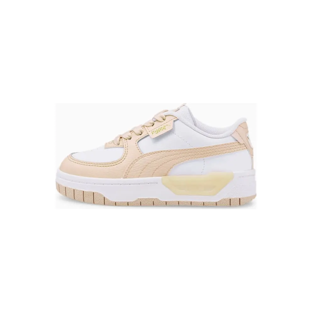 PUMA Cali Dream Lth Kids’ White/Shifting Sand (385675-01)
