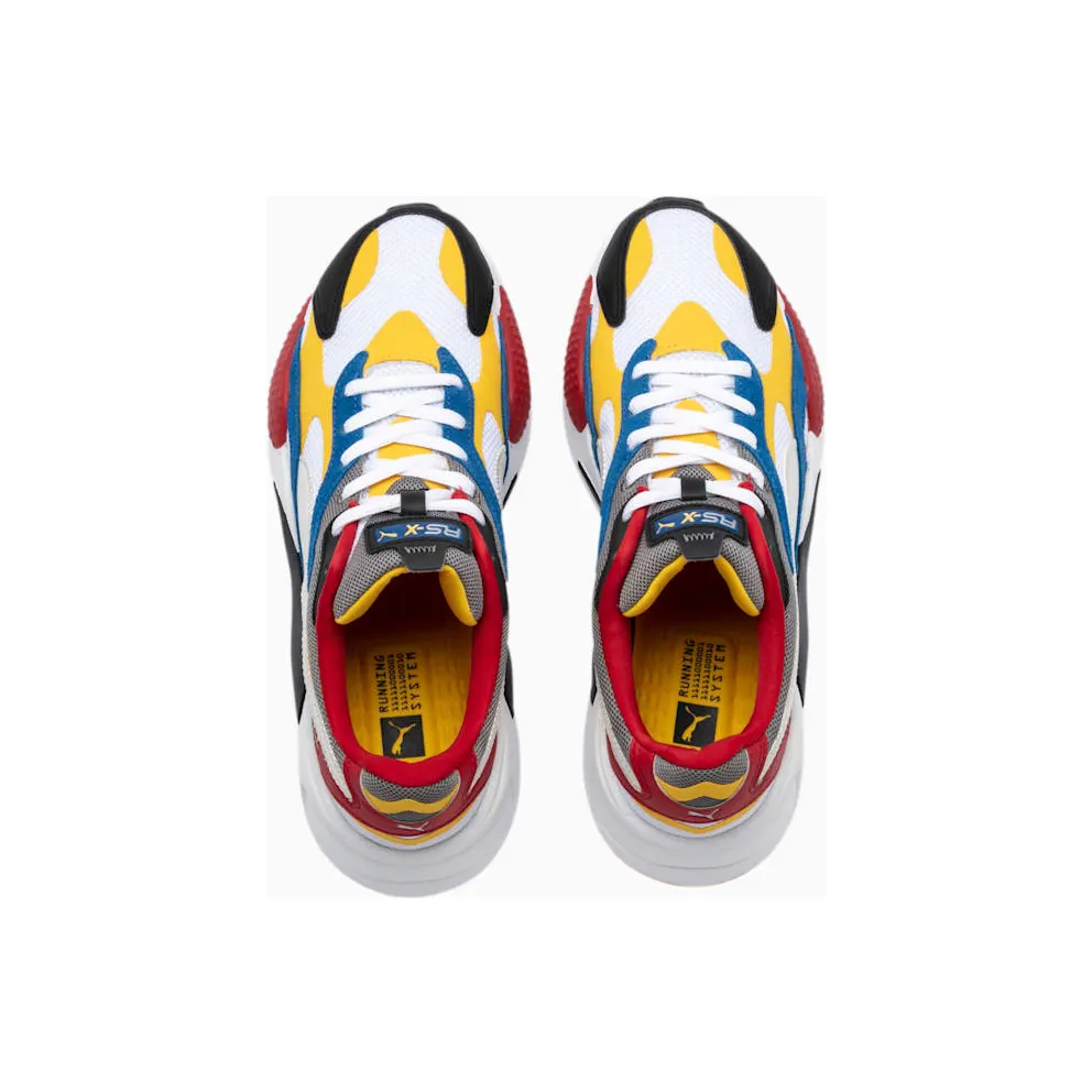 Puma RS-X3 Puzzle White Yellow Puma White/Spectra Yellow (371570-04)