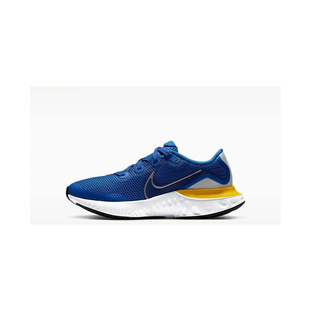 Nike Renew Run “Game Royal / Photo Blue / Black / Metallic Silver” (CT1430-408)